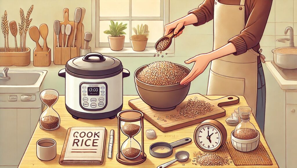 誰でもできる玄米を美味しく炊く方法