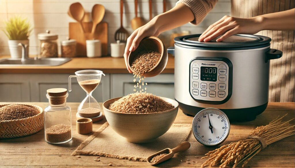 玄米を美味しく炊くためのコツ