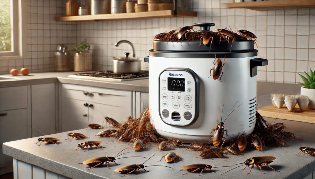 炊飯器にゴキブリが入る原因と危険性