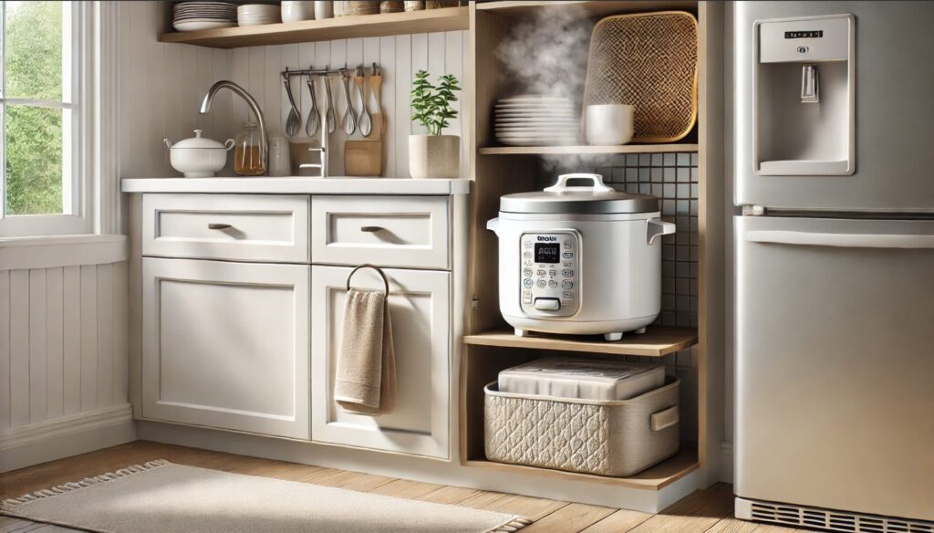 炊飯器の蒸気対策でカビを防ぐ！グッズ・置き場所を徹底解説！