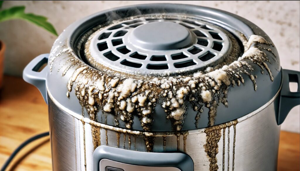 掃除しないとどうなる？蒸気口のリスク