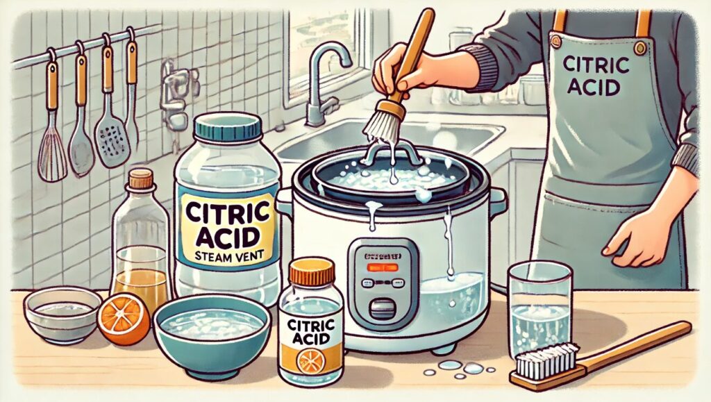 クエン酸を使ったカビ掃除法