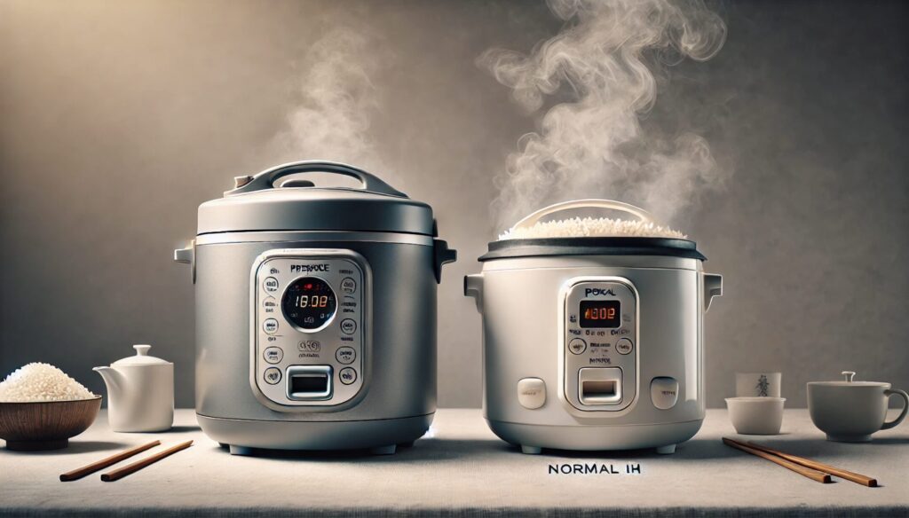 圧力IHと通常IHの違いとは