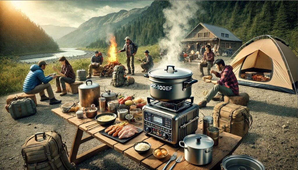 PR-100EFをアウトドアで使う魅力