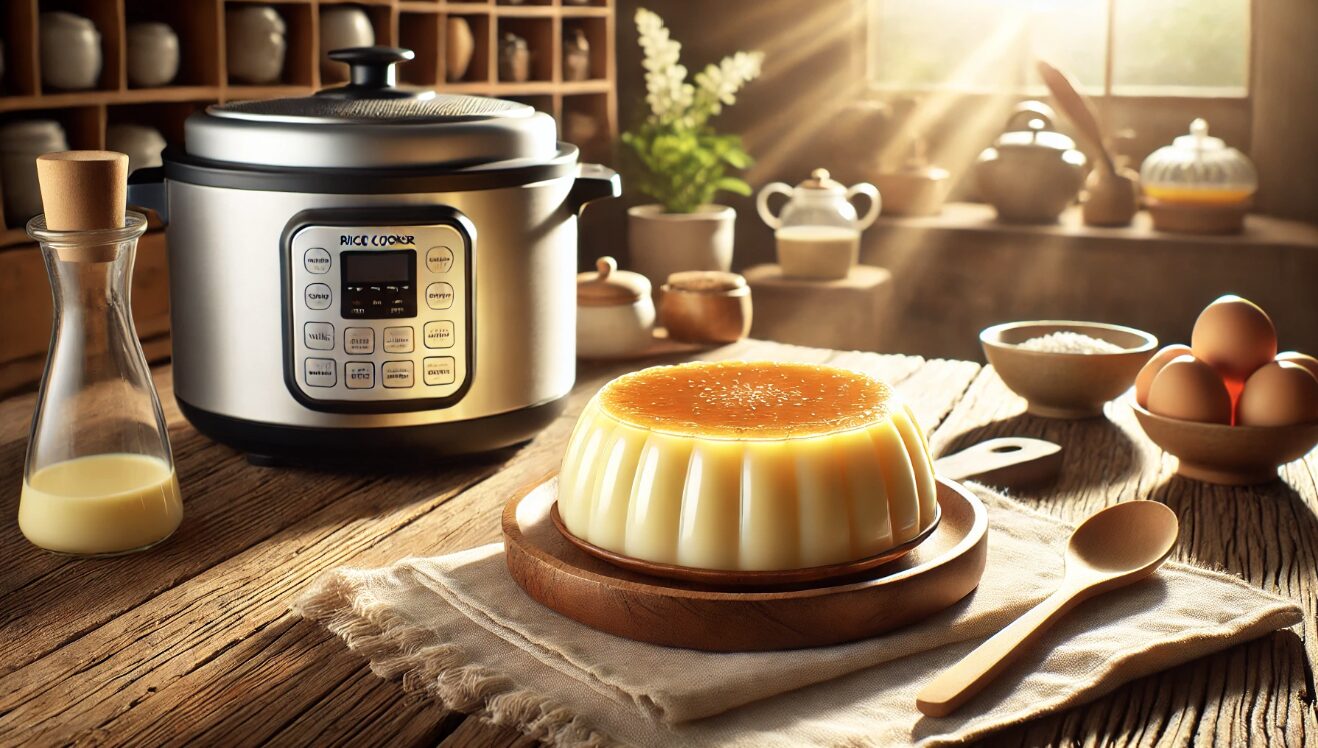 炊飯器で作るおいしいプリンレシピ