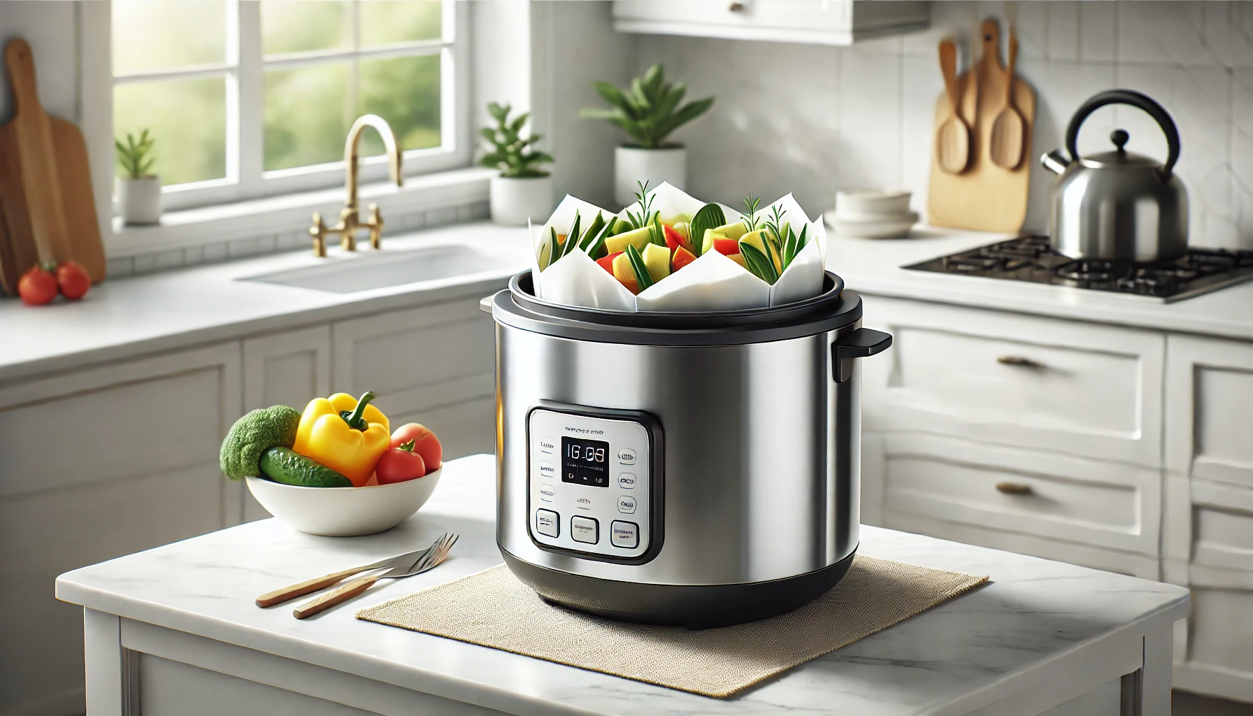 炊飯器でクッキングシートを使った同時調理と火事防止対策