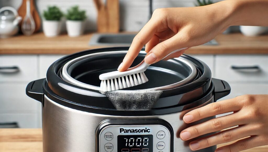 蒸気ふたの装着不良によるエラー