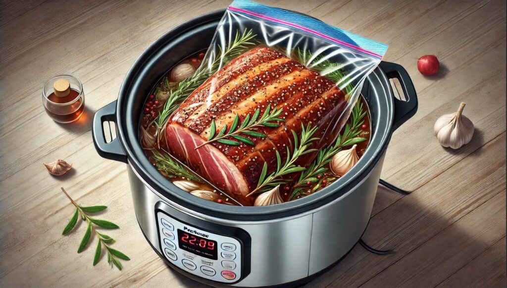 とろとろ角煮をジップロックで簡単調理